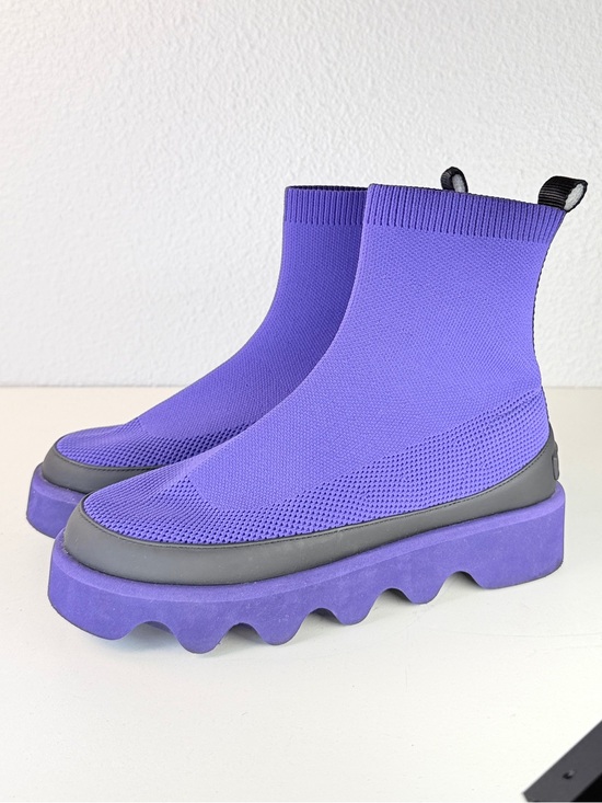 Issey Miyake Shoes - Issey Miyake x United Nude Purple Knit Platform Ankle Boots Size EU 35 US 5